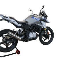 GPR escape compatível com  Bmw G 310 Gs 2017-2021, M3 Inox , Sistema homologado com catalisador linha completa, silencioso mais coletor 