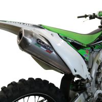 GPR exhaust compatible with  Kawasaki Kx 450 F 2012-2015, Pentacross Titanium, Racing full system exhaust, including removable db killer/spark arrestor 