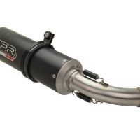 Scarico GPR compatibile con  Suzuki Gsx-8S 2022-2024, M3 Black Titanium, Scarico completo omologato,fornito con db killer estraibile,catalizzatore e collettore