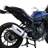 Scarico GPR compatibile con  Yamaha Tracer 700 2020-2021, Albus Evo4, Scarico completo omologato,fornito con db killer estraibile,catalizzatore e collettore