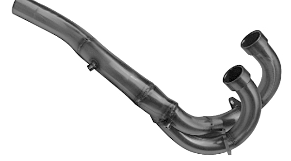 Scarico GPR compatibile con  Kawasaki Ninja 400 2018-2022, Decatalizzatore, Collettore decatalizzore, applicazione racing
