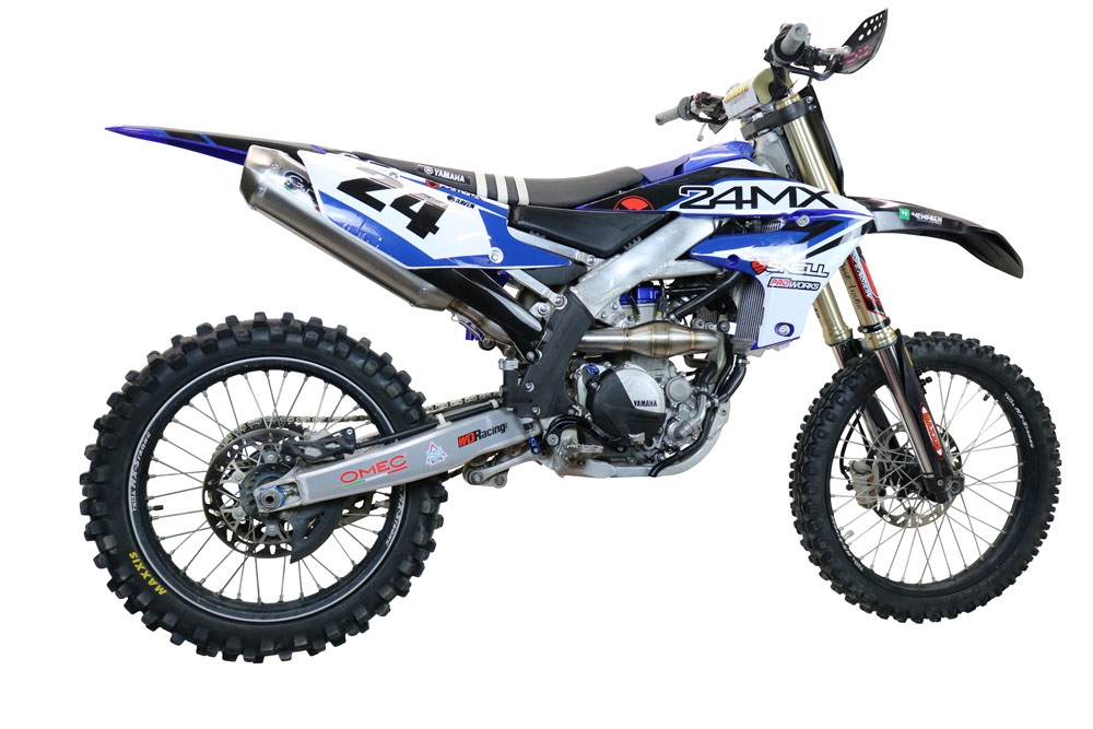 GPR exhaust compatible with  Yamaha YZ 250 F 2020-2024, Pentacross Inox, Racing full system exhaust, including removable db killer 
