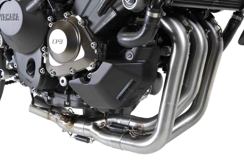 Scarico GPR compatibile con  Yamaha Mt-09 Tracer 900 2015-2020, M3 Poppy , Scarico completo racing, fornito con db killer estraibile e collettore, non legale per uso stradale