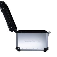 GPR TECH COMPATABILE CON Kawasaki Versys 650 2023/2024 e5 plus GPR TECH COPPIA DI VALIGIE LATERALI ARGENTO ALPI-TECH 38 LT. + 38 LT. CON TELAIO SPECIFICO 