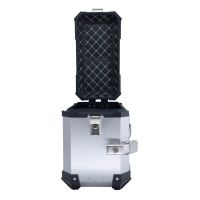 GPR TECH COMPATABILE CON Kawasaki Versys 650 2023/2024 e5 plus GPR TECH COPPIA DI VALIGIE LATERALI ARGENTO ALPI-TECH 38 LT. + 38 LT. CON TELAIO SPECIFICO 