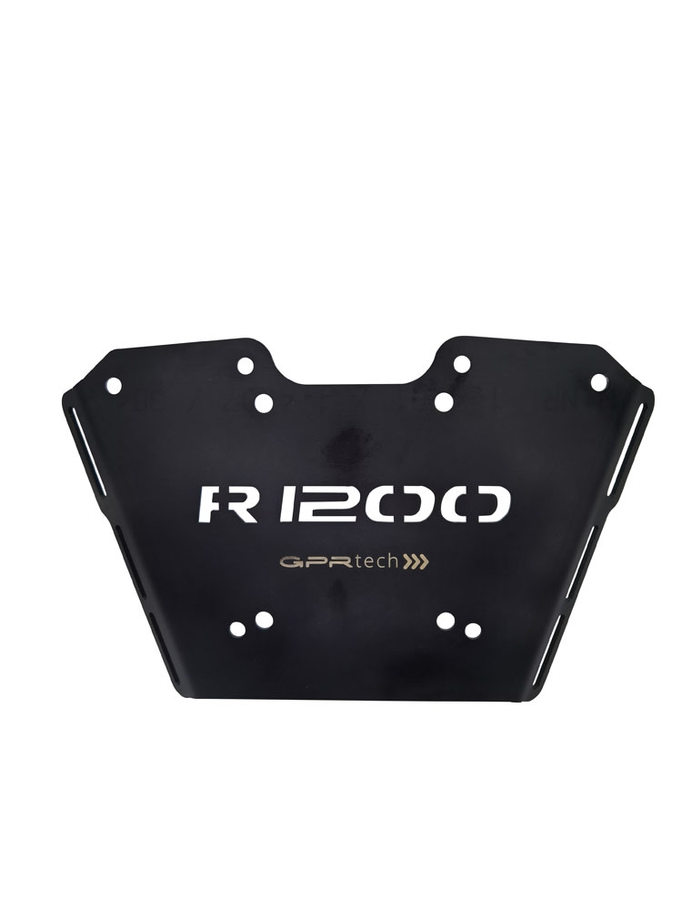 Top case GPR TECH compatible with  GPR TECH Top case in aluminum, silver color with specific plate included Top case in aluminum, silver color with specific plate included Capacity 55 LT.