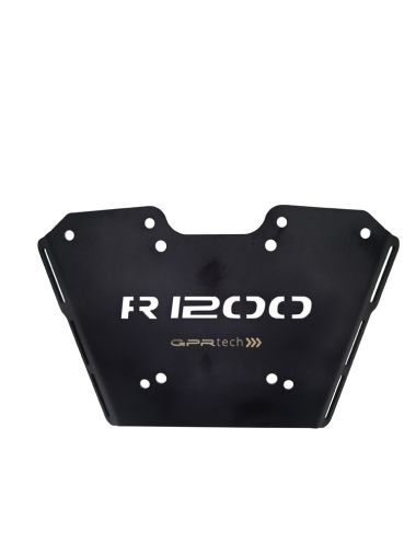 GPR TECH compatible with  GPR TECH SPECIFIC TITANIUM PLATE TITANIUM TOP CASE-ALPITECH 35/55 LT SPECIFIC TITANIUM PLATE TITANIUM TOP CASE-ALPITECH 35/55 LT compatible with original luggage rack,titanium made with 4 anchor points