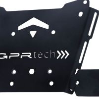 Top case GPR TECH compatible with  GPR TECH Top case in aluminum, silver color with specific plate included Top case in aluminum, silver color with specific plate included Capacity 35 LT.