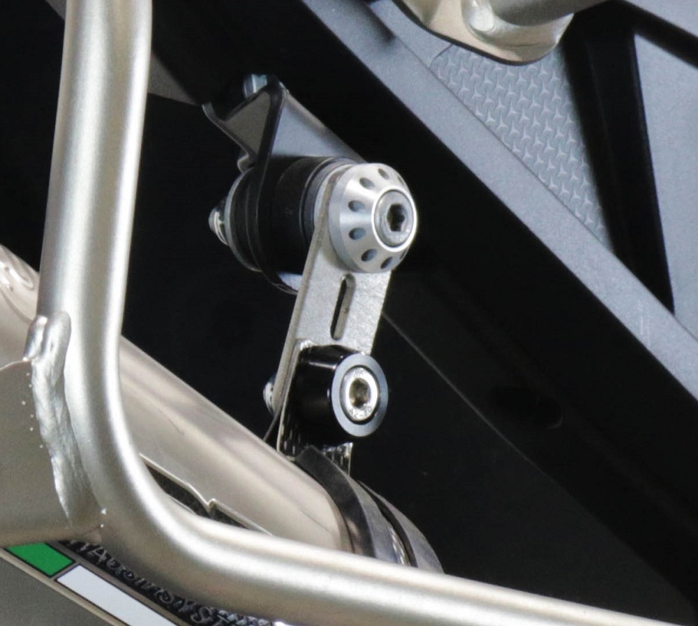 Scarico GPR compatibile con  Aprilia Tuareg 660 2021-2024, Furore Evo4 Nero, Scarico omologato, silenziatore con db killer estraibile e raccordo specifico