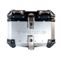 GPR TECH TOP CASE ALPI-TECH 26 LT. SILVER Top case in aluminum, silver color with universal plate included Capacity 26 LT.