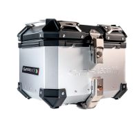 GPR TECH TOP CASE ALPI-TECH 26 LT. SILVER Top case in aluminum, silver color with universal plate included Capacity 26 LT.