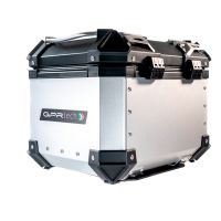 GPR TECH TOP CASE ALPI-TECH 26 LT. SILVER Top case in aluminum, silver color with universal plate included Capacity 26 LT.