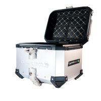 GPR TECH TOP CASE ALPI-TECH 26 LT. SILVER Top case in aluminum, silver color with universal plate included Capacity 26 LT.