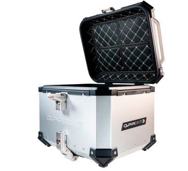 GPR TECH compatible with  GPR TECH Top case in aluminum, silver color with specific plate included Top case in aluminum, silver color with specific plate included Capacity 35 LT.