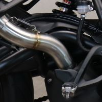 Scarico GPR compatibile con  Benelli 752 S 2022-2024, M3 Poppy , Scarico omologato, silenziatore con db killer estraibile e raccordo specifico
