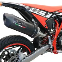 Scarico GPR compatibile con  Beta RR 125 4T Enduro 2021-2024, Furore Evo4 Poppy, Terminale di scarico omologato,fornito con db killer estraibile,catalizzatore e collettore