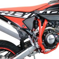 Scarico GPR compatibile con  Beta RR 125 4T Enduro 2021-2024, Decatalizzatore, Collettore tubo decatalizzatore