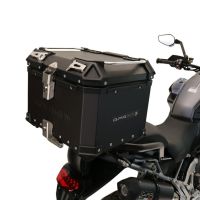 Top case GPR TECH compatible with  GPR TECH TOP CASE ALPI-TECH 45 LT. BLACK Bauletto top case in alluminio, colore nero con piastra specifica