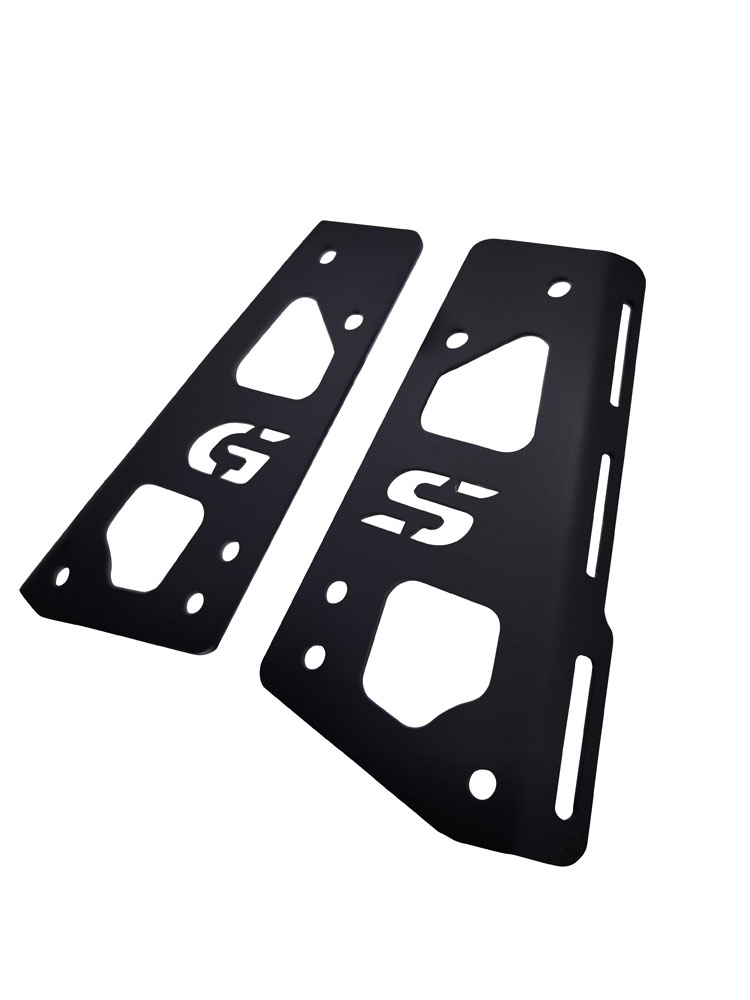 TOP CASE - BAULETTO GPR TECH COMPATABILE CON Bmw F 750 Gs 2021/2024 e5 GPR TECH BAULETTO TOP CASE ALPI-TECH 45 LT. COLORE ARGENTO CON PIASTRA SPECIFICA 