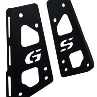 TOP CASE - BAULETTO GPR TECH COMPATABILE CON Bmw F 750 Gs 2021/2024 e5 GPR TECH BAULETTO TOP CASE ALPI-TECH 45 LT. COLORE ARGENTO CON PIASTRA SPECIFICA 