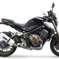GPR escape compatível com  Honda Cbr 650 F 2014-2016, Albus Ceramic, Sistema homologado,legal, linha completa, incluindo db killer removível mais coletor 