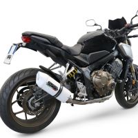 GPR escape compatível com  Honda Cbr 650 F 2014-2016, Albus Ceramic, Sistema homologado,legal, linha completa, incluindo db killer removível mais coletor 