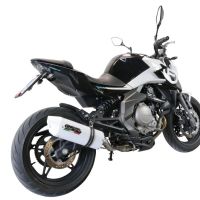 Scarico GPR compatibile con  Cf Moto 400 NK 2021-2023, Albus Evo4, Terminale di scarico omologato,fornito con db killer estraibile,catalizzatore e collettore