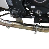 Scarico GPR compatibile con  Cf Moto 700 CL-X Heritage  2022-2024, Decatalizzatore, Collettore decatalizzore, applicazione racing