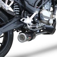 Scarico GPR compatibile con  Cf Moto 300 NK 2022-2024, M3 Poppy , Scarico completo racing, fornito con db killer estraibile e collettore, non conforme per uso stradale