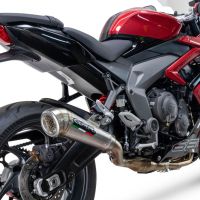 GPR exhaust compatible with  Triumph Daytona 660 2023-2025, Powercone Evo, Racing full system exhaust, including removable db killer 