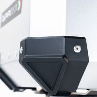 GPR TECH TOP CASE ALPI-TECH 35 LT. SILVER Top case in aluminum,including soft backrest, silver color with universal plate  Capacity 35 LT.