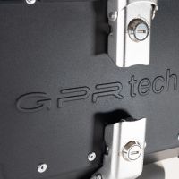 GPR TECH TOP CASE ALPI-TECH 26 LT. BLACK Top case in aluminum, black color with universal plate included Capacity 26 LT.