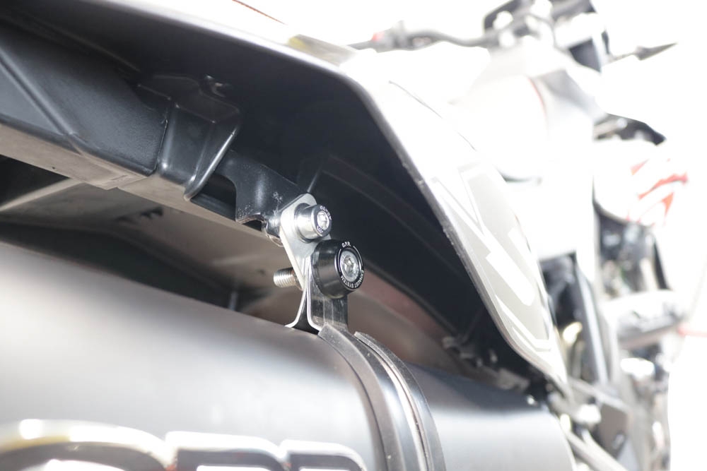 GPR exhaust compatible with  Aprilia Rx 125 2021-2024, Albus Evo4, Homologated legal slip-on exhaust including removable db killer, link pipe and catalyst 