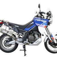 GPR exhaust compatible with  Bmw R 1200 Gs -Adventure 2010-2012, Dual Inox, Homologated legal slip-on exhaust including removable db killer and link pipe 
