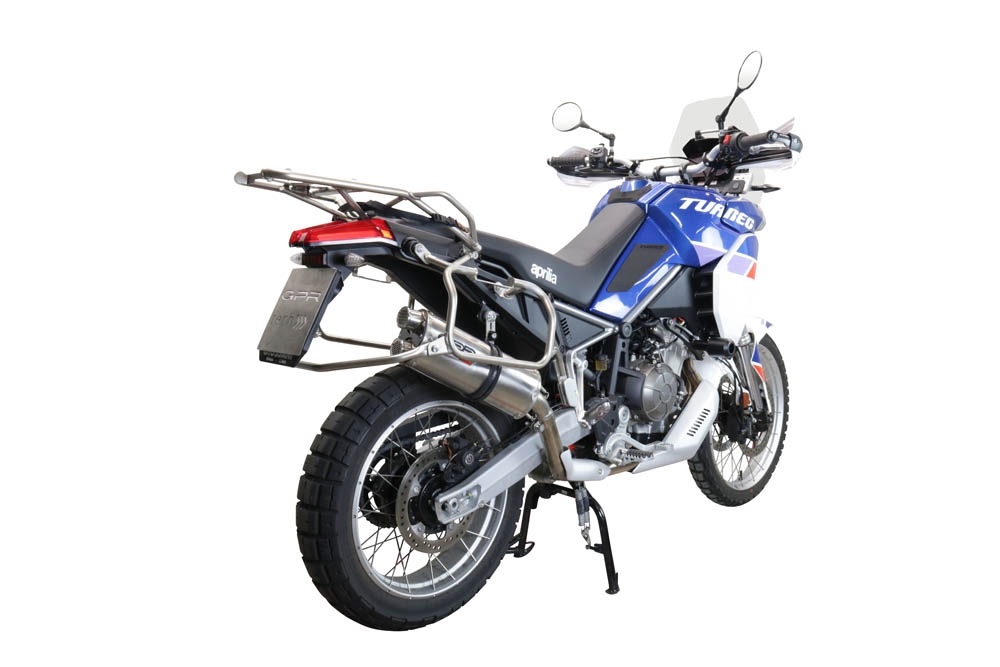 GPR exhaust compatible with  Bmw R 1200 Gs -Adventure 2010-2012, Dual Inox, Homologated legal slip-on exhaust including removable db killer and link pipe 
