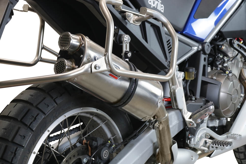 GPR exhaust compatible with  Bmw R 1200 Gs -Adventure 2010-2012, Dual Inox, Homologated legal slip-on exhaust including removable db killer and link pipe 