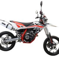 GPR exhaust compatible with  Beta RR 125 4T Enduro 2019-2020, Albus Evo4, Homologated legal slip-on exhaust including removable db killer, link pipe and catalyst 
