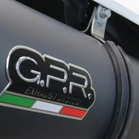 GPR exhaust compatible with  Beta RR 125 4T Enduro 2019-2020, Albus Evo4, Homologated legal slip-on exhaust including removable db killer, link pipe and catalyst 