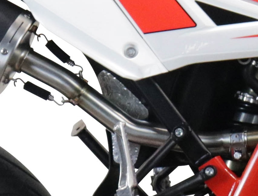 GPR exhaust compatible with  Beta RR 125 4T Enduro 2019-2020, Albus Evo4, Homologated legal slip-on exhaust including removable db killer, link pipe and catalyst 