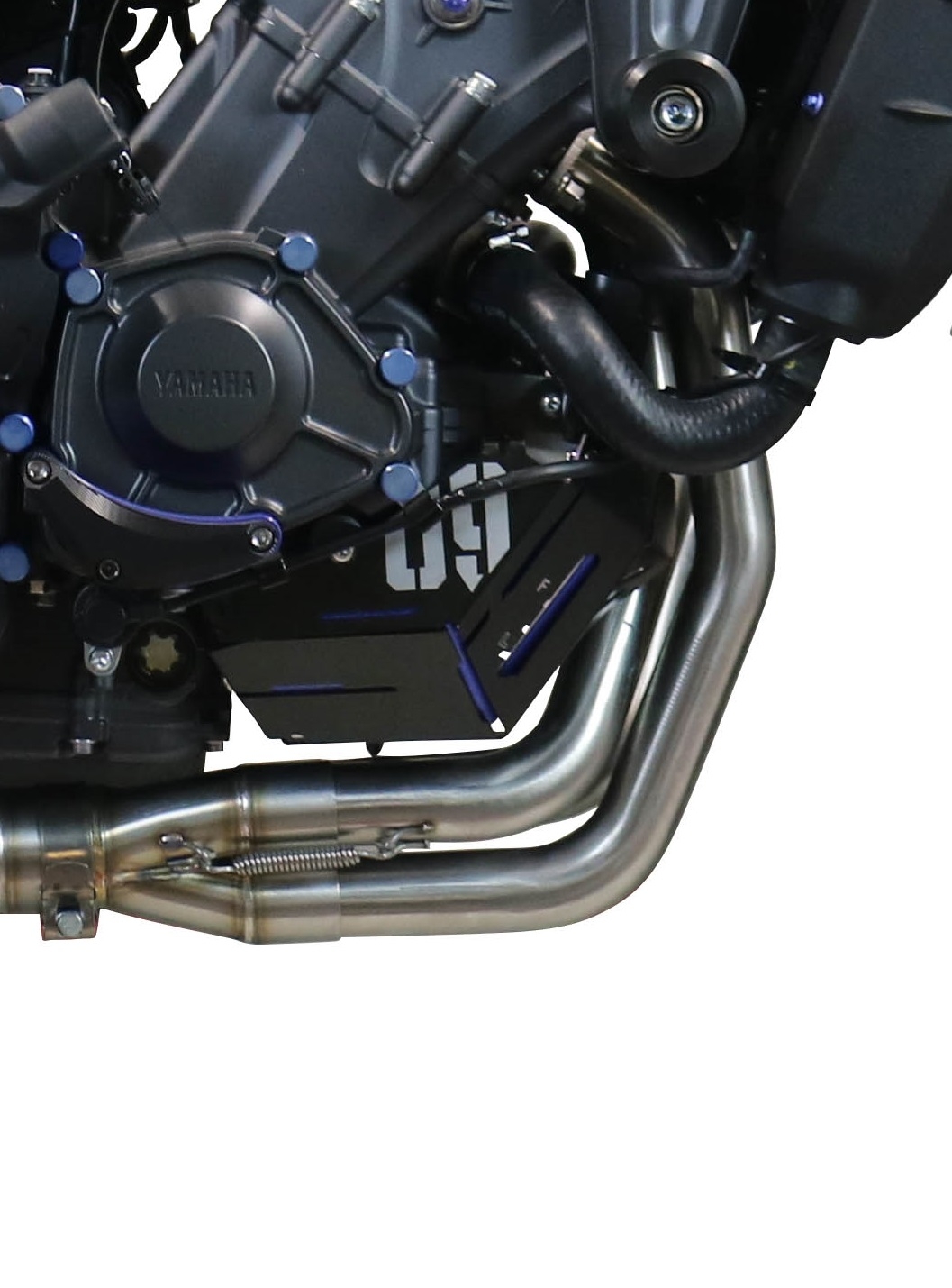 GPR exhaust compatible with  Yamaha XSR900 2022-2024, Albus Evo4, Homologated legal full system exhaust, including removable db killer and catalyst 
