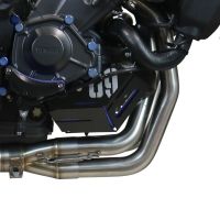 GPR exhaust compatible with  Yamaha XSR900 2022-2024, Albus Evo4, Homologated legal full system exhaust, including removable db killer and catalyst 