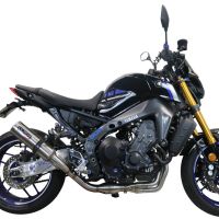 GPR exhaust compatible with  Yamaha Mt-09 2021-2023, M3 Inox , Homologated legal full system exhaust, including removable db killer and catalyst 