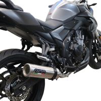 GPR exhaust compatible with  Voge 500R 2021-2024, M3 Inox , Homologated legal slip-on exhaust including removable db killer and link pipe 