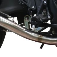 Scarico GPR compatibile con  Voge 500R 2021-2024, Furore Evo4 Poppy, Scarico omologato, silenziatore con db killer estraibile e raccordo specifico