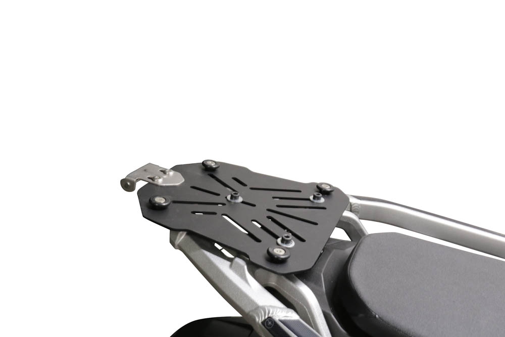 Top case GPR TECH compatible with  GPR TECH Top case in aluminum, black silver color with specific plate included Top case in aluminum, black silver color with specific plate included Capacity 55 LT.