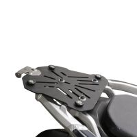 Top case GPR TECH compatible with  GPR TECH Top case in aluminum, black silver color with specific plate included Top case in aluminum, black silver color with specific plate included Capacity 55 LT.