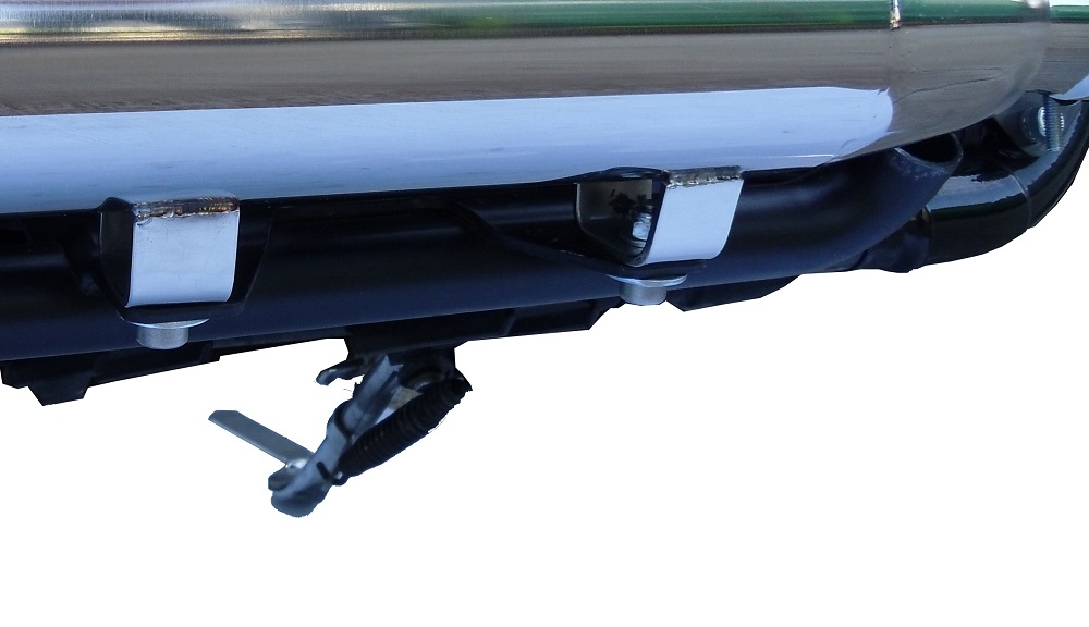 Scarico GPR compatibile con  Harley Davidson Sportster 883  2010-2018, Slash Inox, Coppia di terminali di scarico omologati, forniti con db killer removibili e raccordi specifici