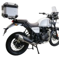 Top case GPR TECH compatible with  GPR TECH Top case in aluminum, silver color with specific plate included Top case in aluminum, silver color with specific plate included Capacity 26 LT.