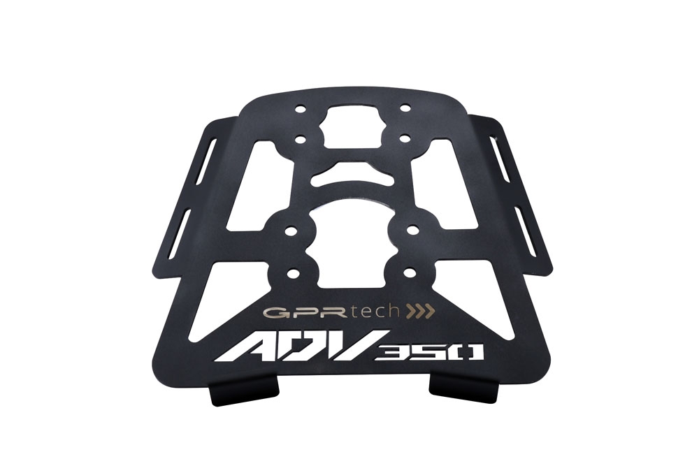 Top case GPR TECH compatible with  GPR TECH Top case in aluminum, silver color with specific plate included Top case in aluminum, silver color with specific plate included Capacity 35 LT.