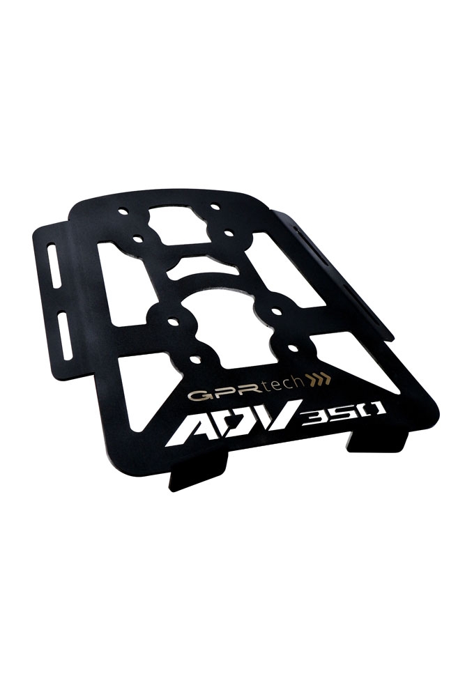 Top case GPR TECH compatible with  GPR TECH Top case in aluminum, silver color with specific plate included Top case in aluminum, silver color with specific plate included Capacity 35 LT.